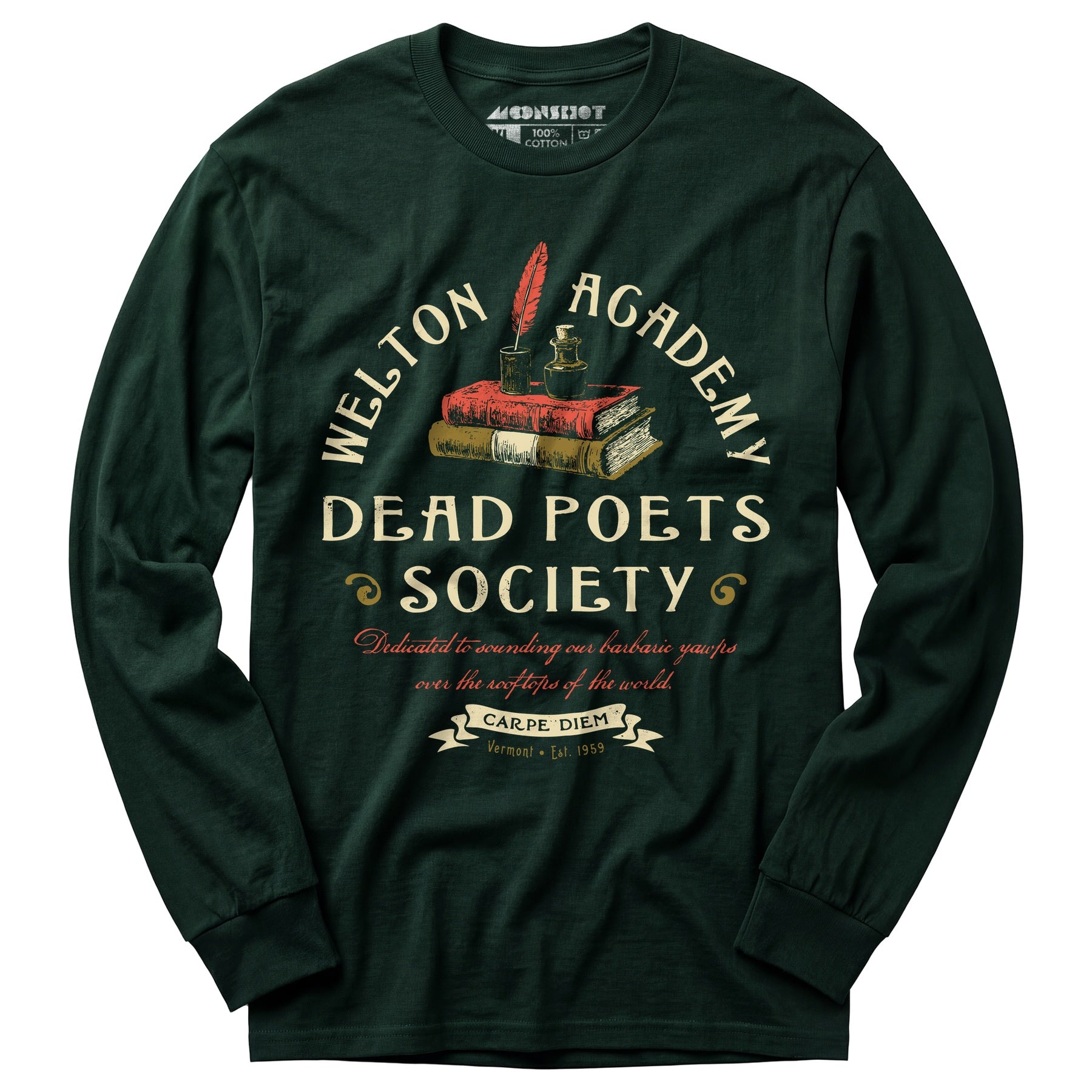Welton Academy Dead Poets Society - Long Sleeve T-Shirt