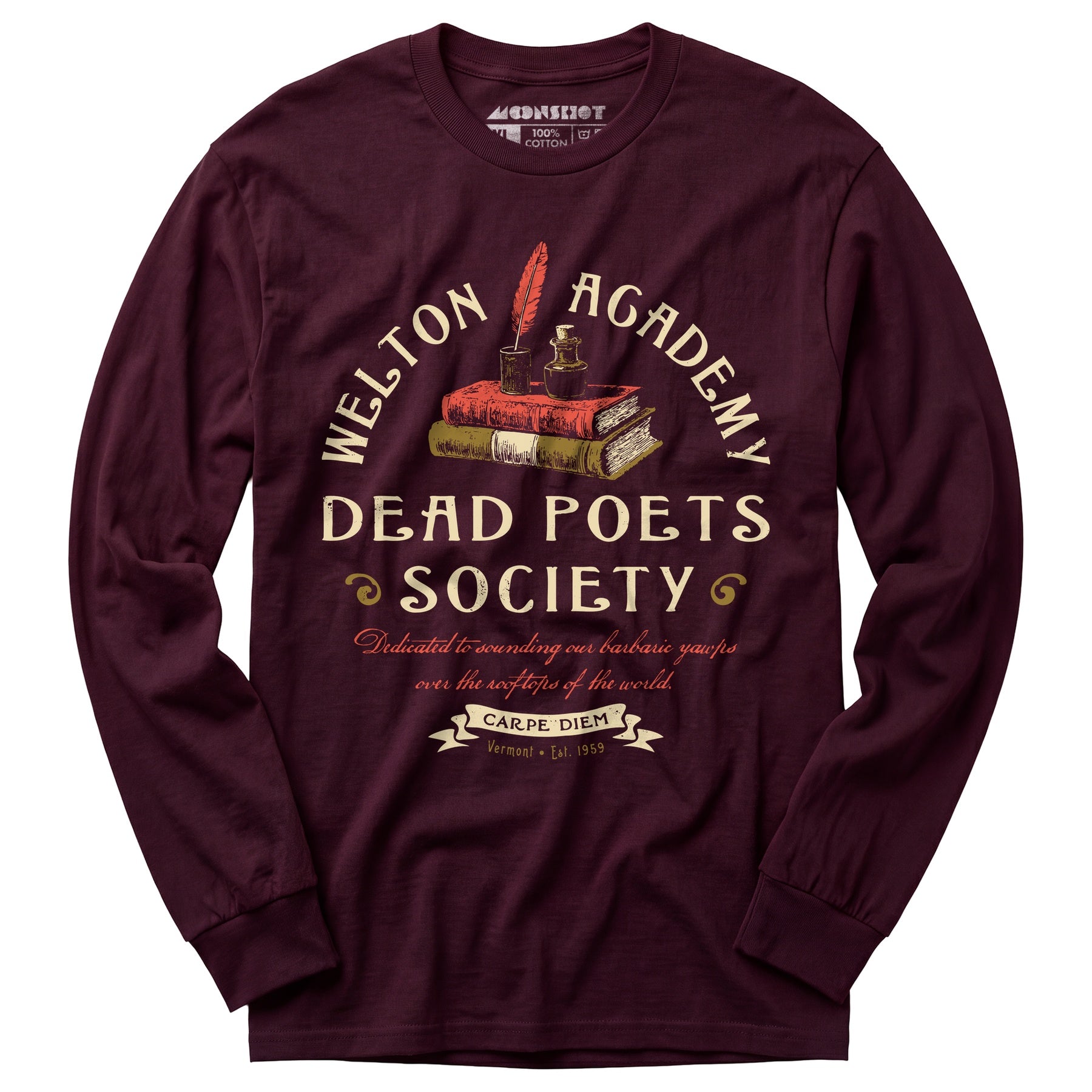 Welton Academy Dead Poets Society - Long Sleeve T-Shirt