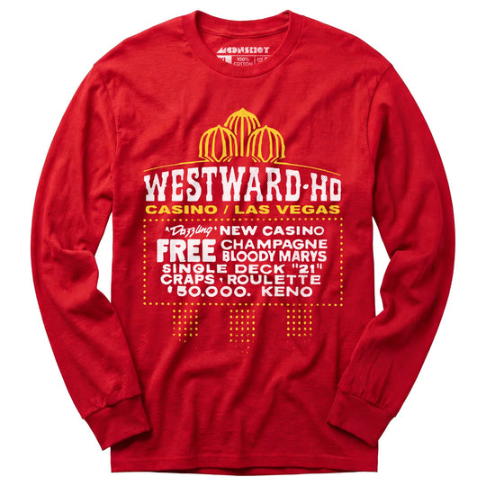 Westward Ho Hotel & Casino - Vintage Las Vegas - Long Sleeve T-Shirt