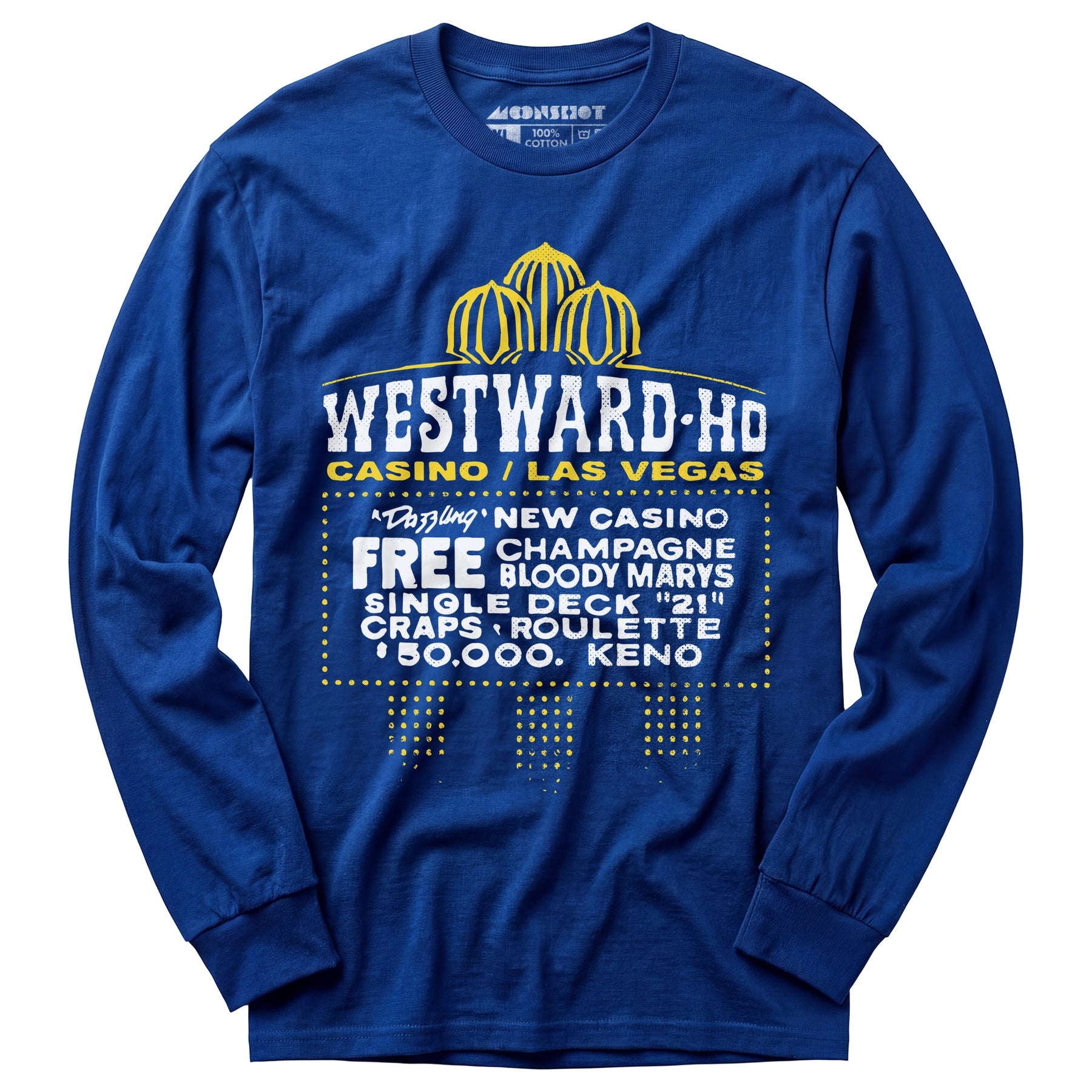 Westward Ho Hotel & Casino - Vintage Las Vegas - Long Sleeve T-Shirt
