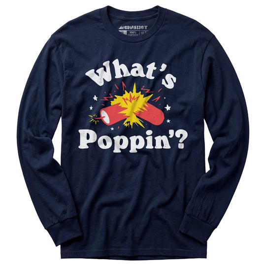 What's Poppin'? Firecracker - Long Sleeve T-Shirt