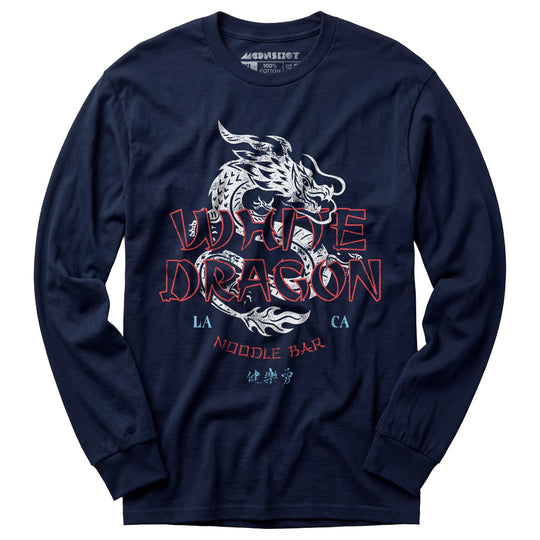White Dragon Noodle Bar - Long Sleeve T-Shirt