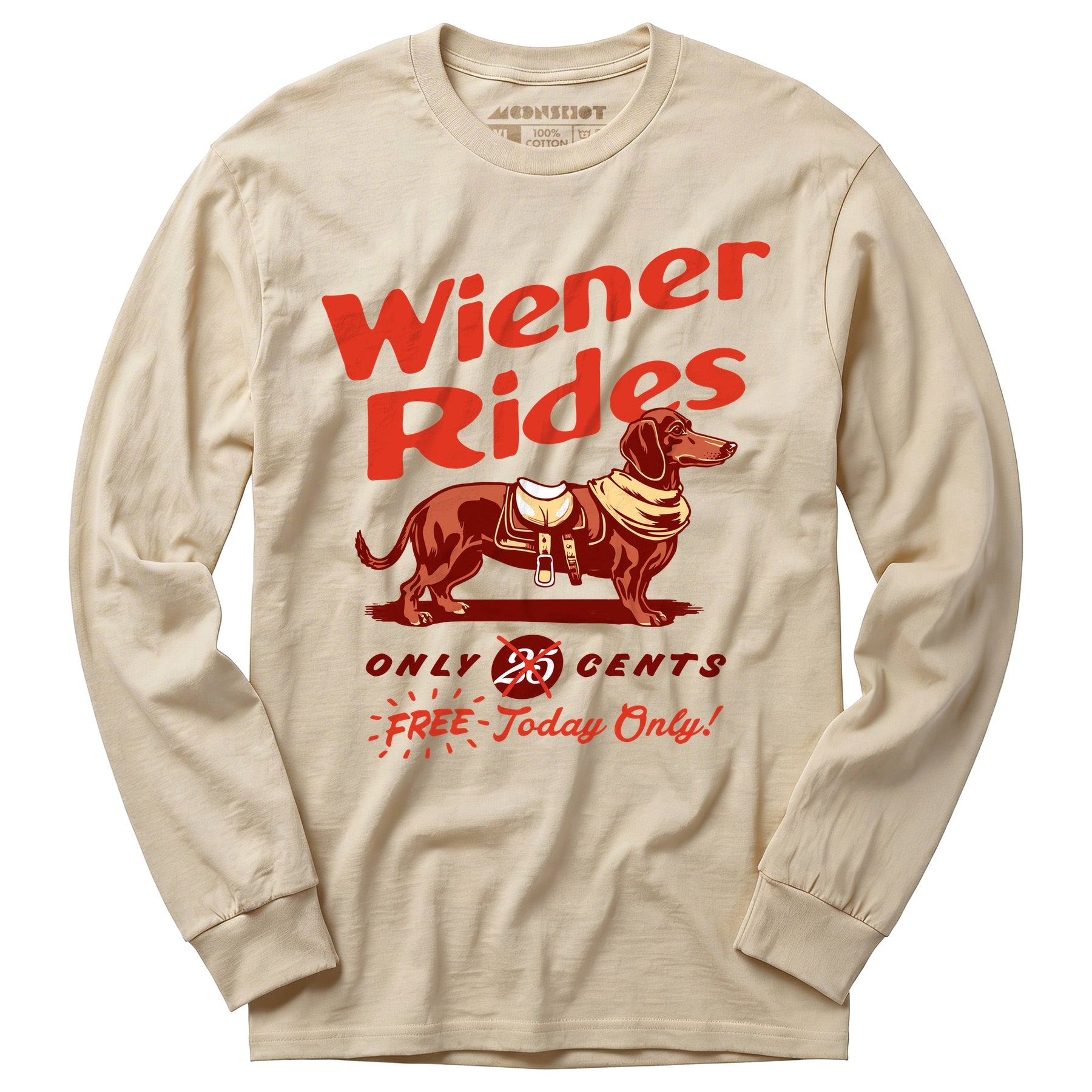 Wiener Rides - Long Sleeve T-Shirt