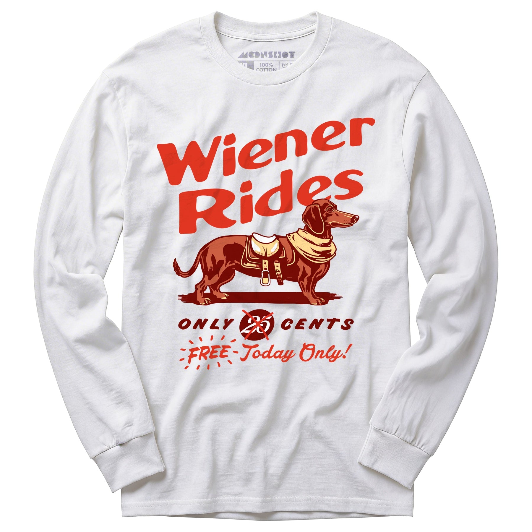 Wiener Rides - Long Sleeve T-Shirt