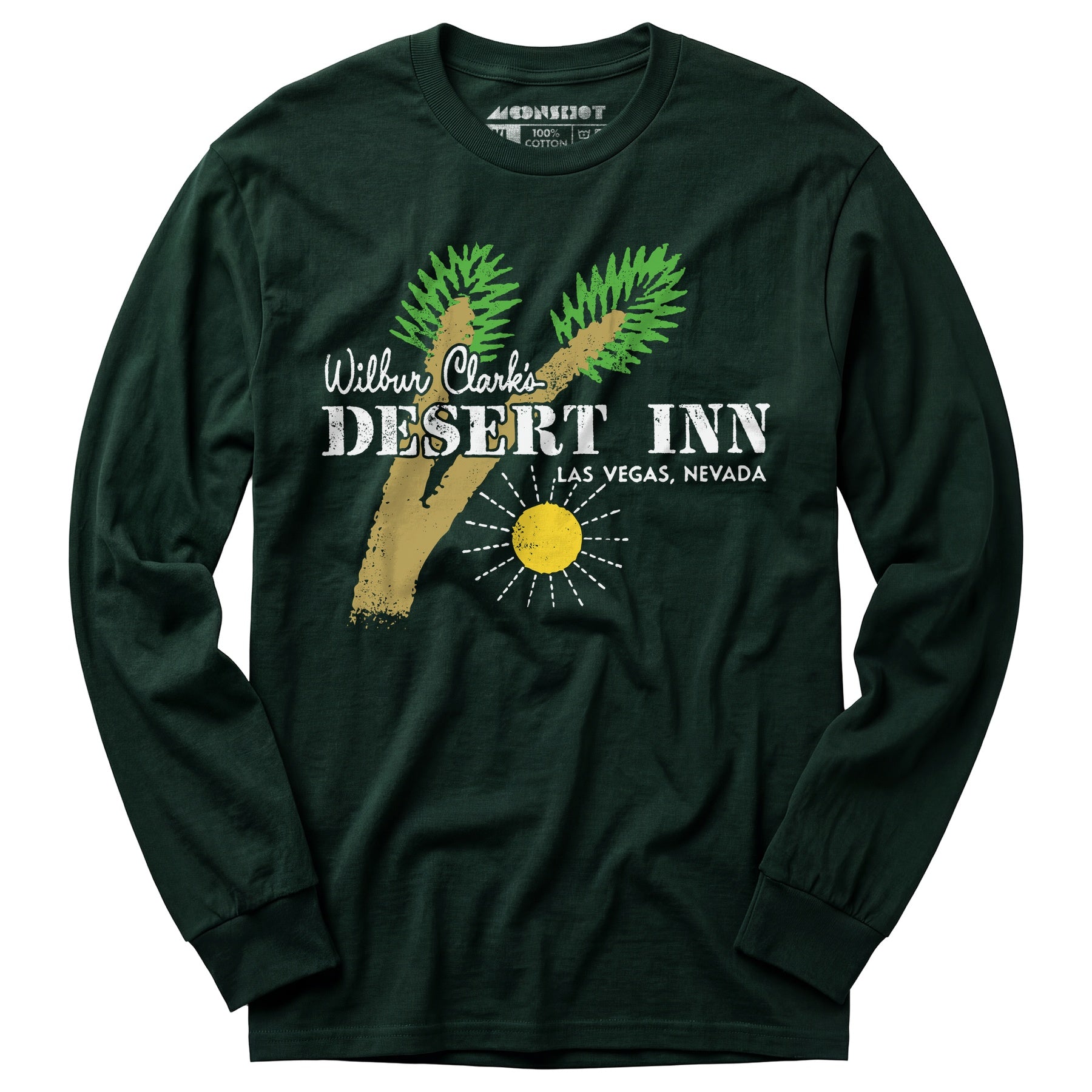 Wilbur Clark's Desert Inn - Vintage Las Vegas - Long Sleeve T-Shirt