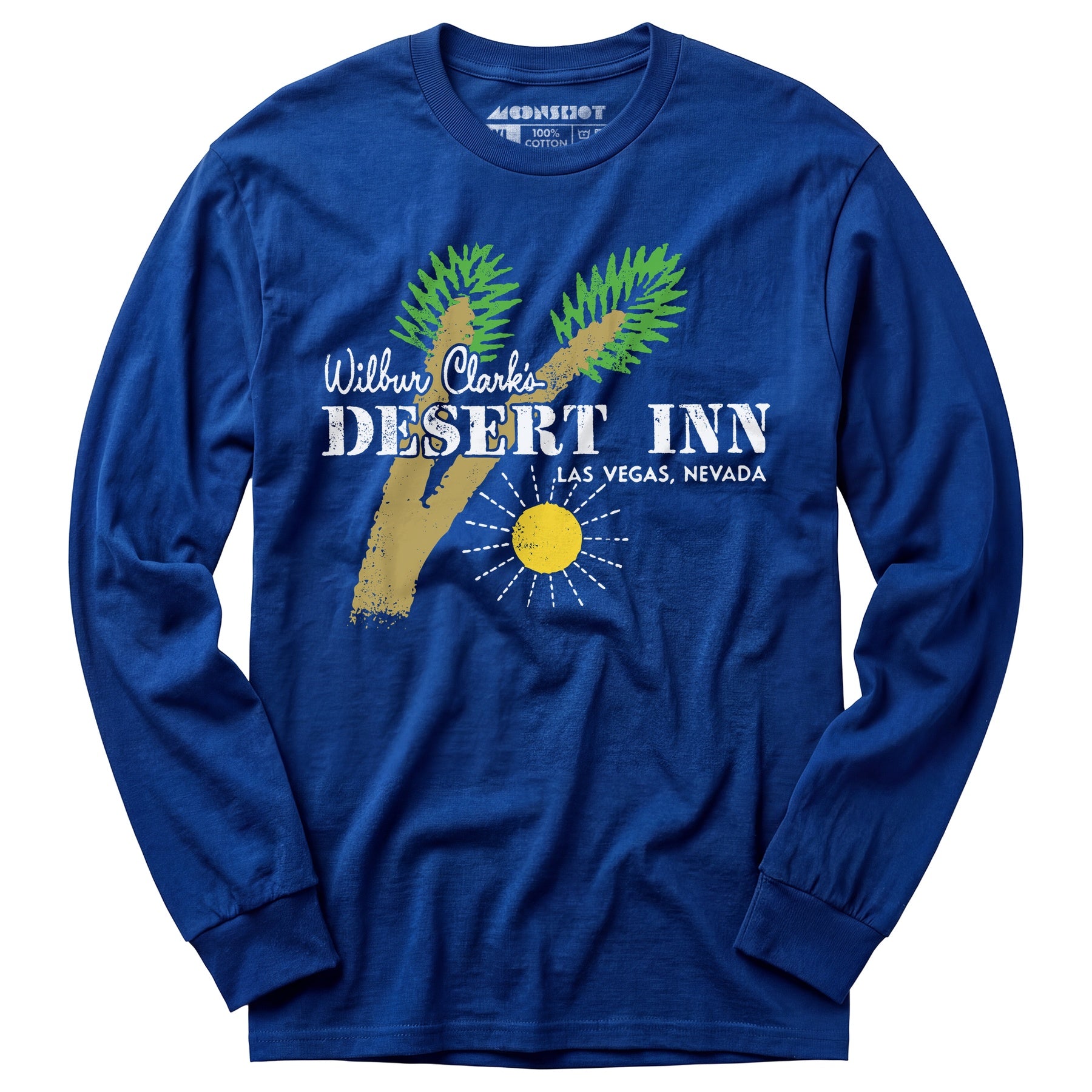 Wilbur Clark's Desert Inn - Vintage Las Vegas - Long Sleeve T-Shirt