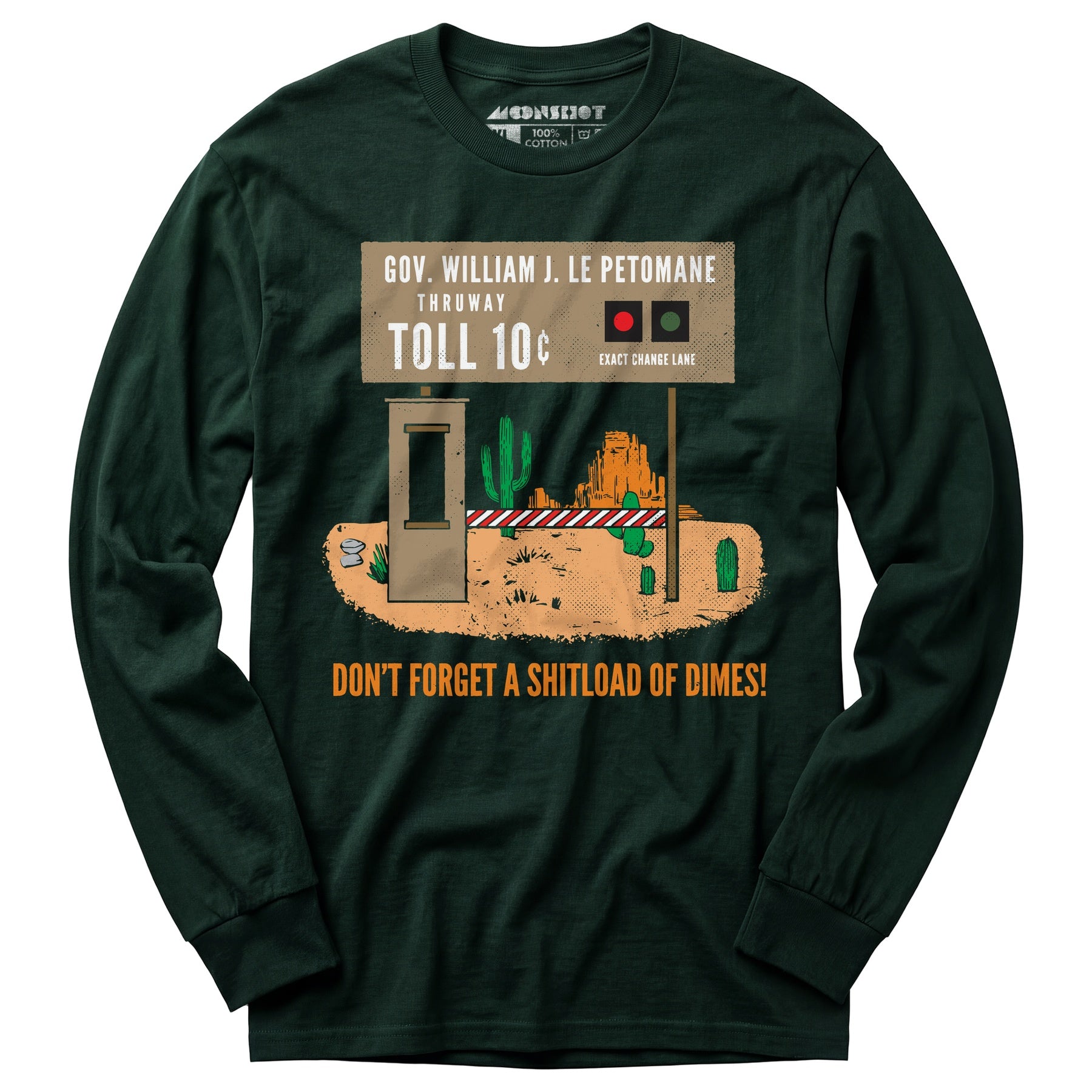 William J. Le Petomane Thruway - Long Sleeve T-Shirt