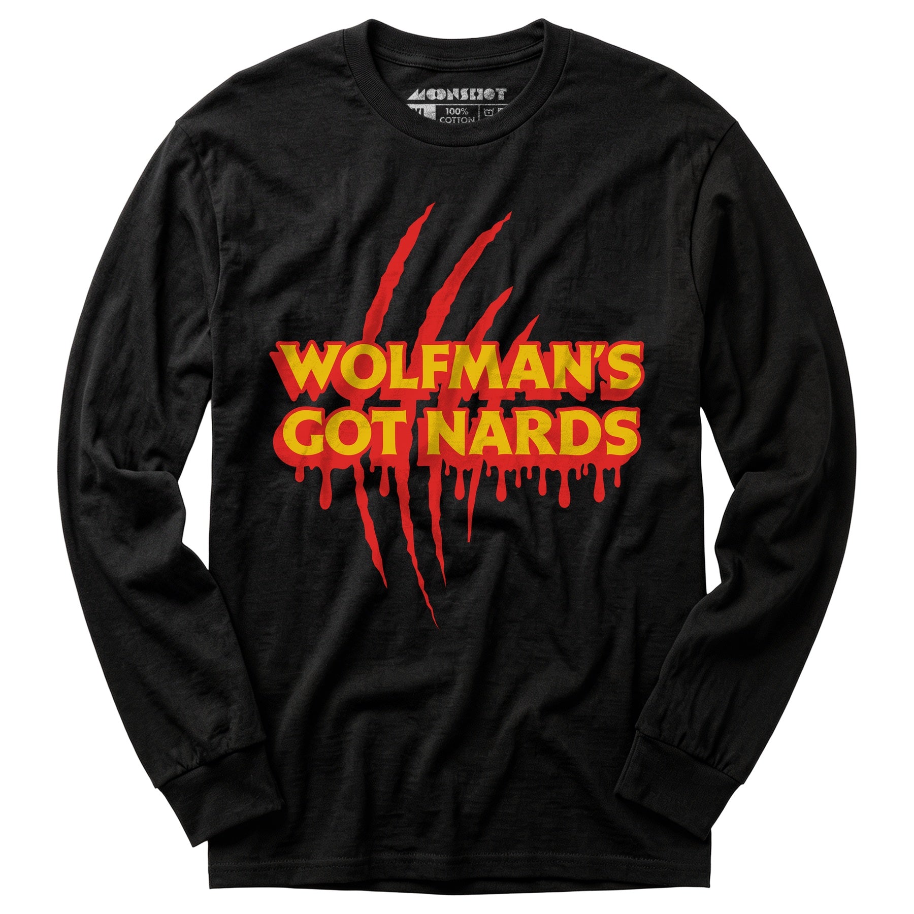Wolfman's Got Nards - Long Sleeve T-Shirt