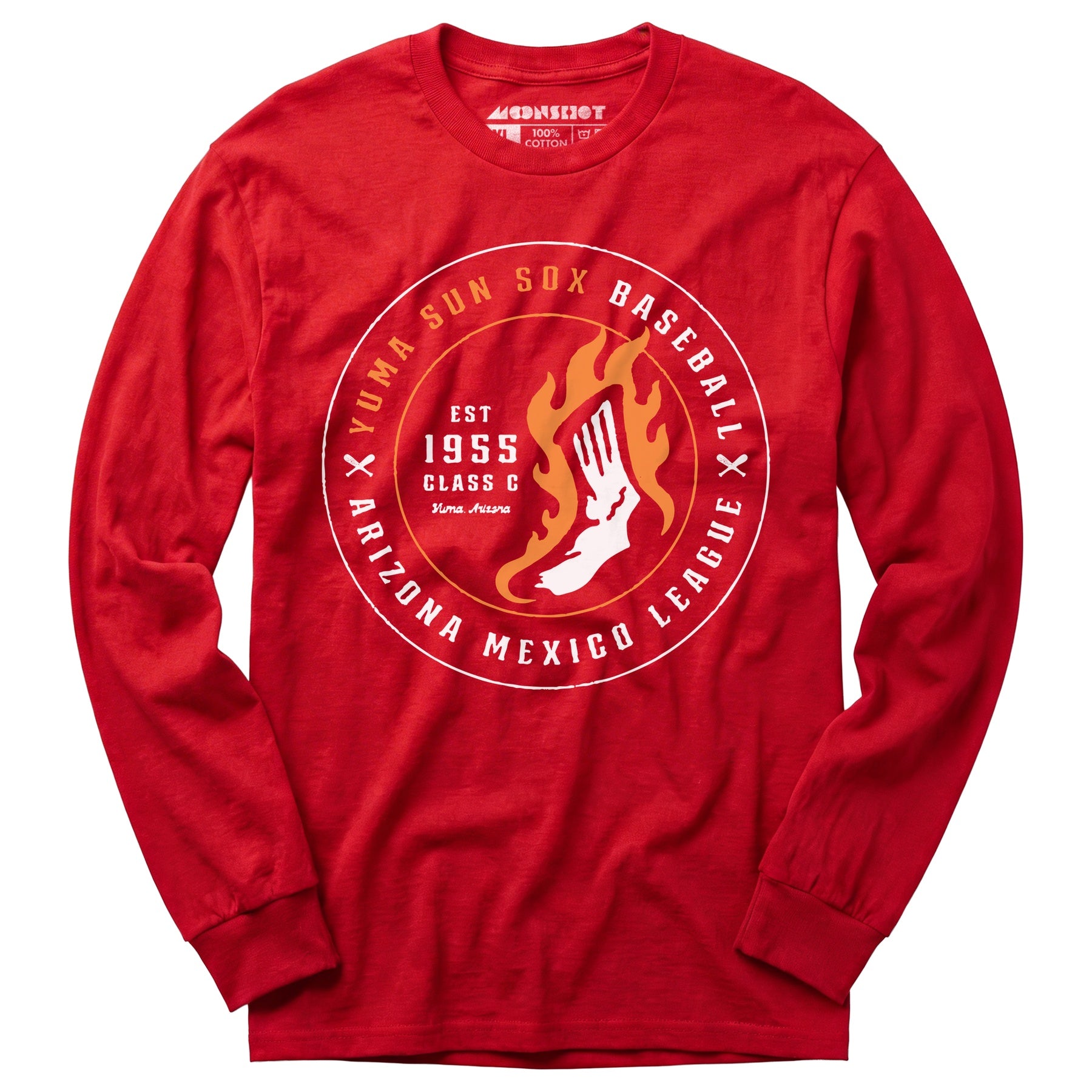 Yuma Sun sox - Arizona - Vintage Defunct Baseball Teams - Long Sleeve T-Shirt