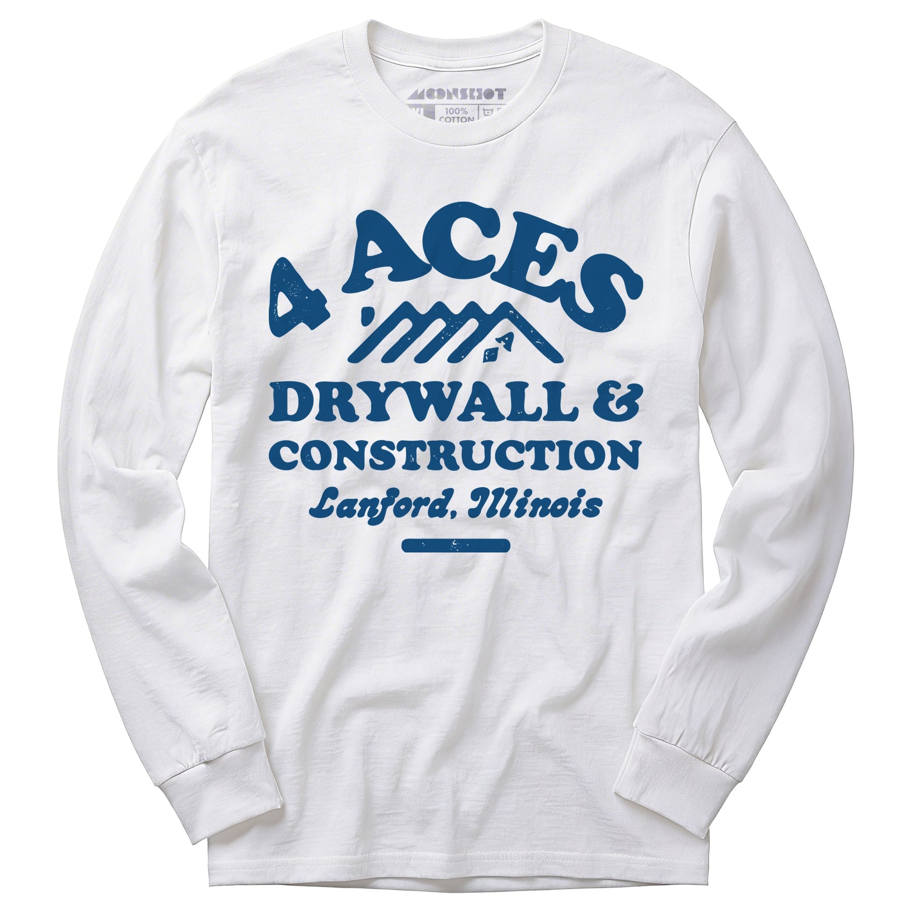 4 Aces Construction - Long Sleeve T-Shirt