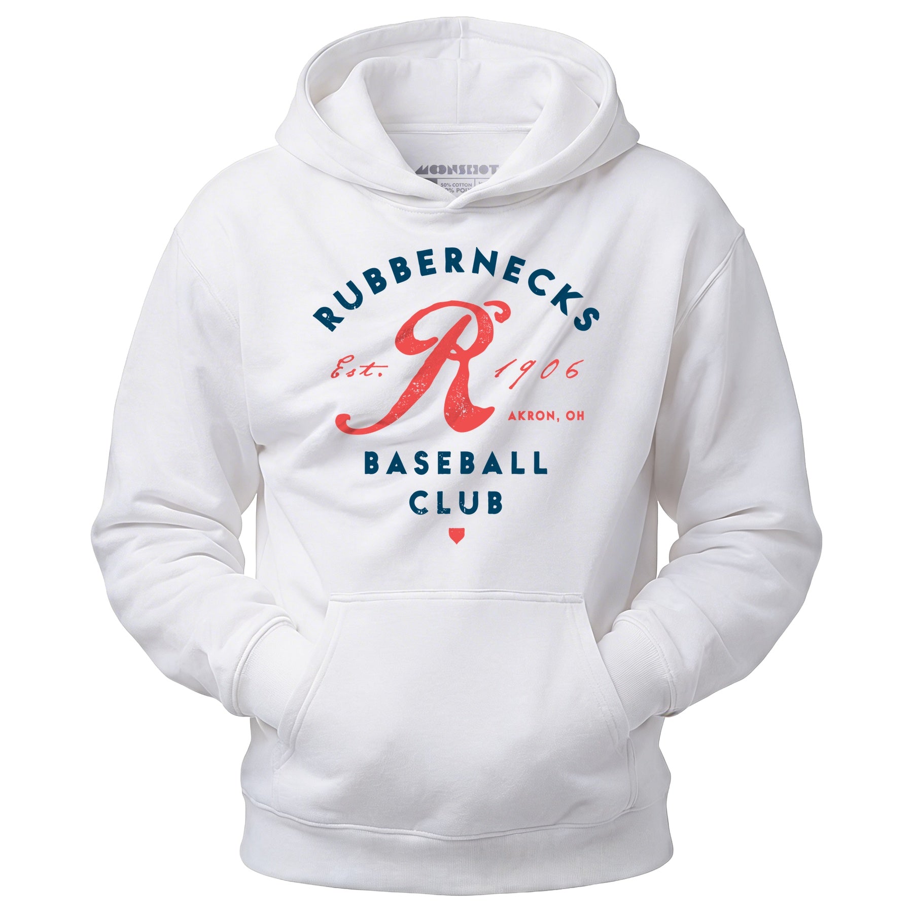 Akron Rubbernecks - Ohio - Vintage Defunct Baseball Teams - Unisex Hoodie