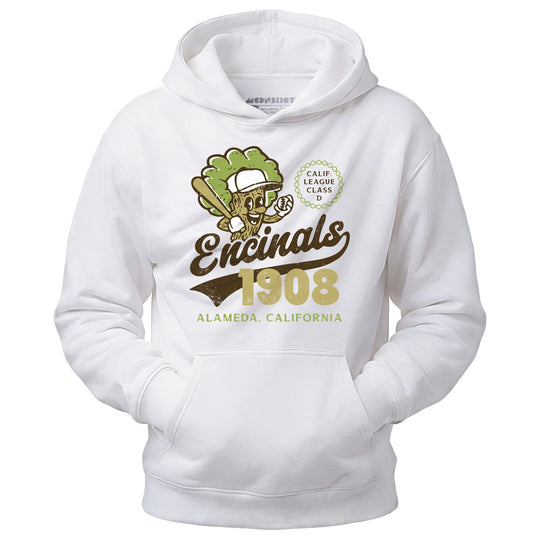 Alameda Encinals - California - Vintage Defunct Baseball Teams - Unisex Hoodie