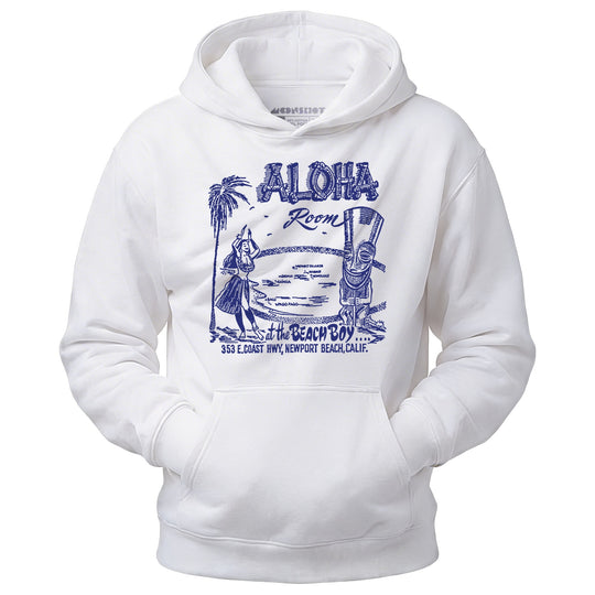 Aloha Room - Newport Beach, CA - Vintage Tiki Bar - Unisex Hoodie