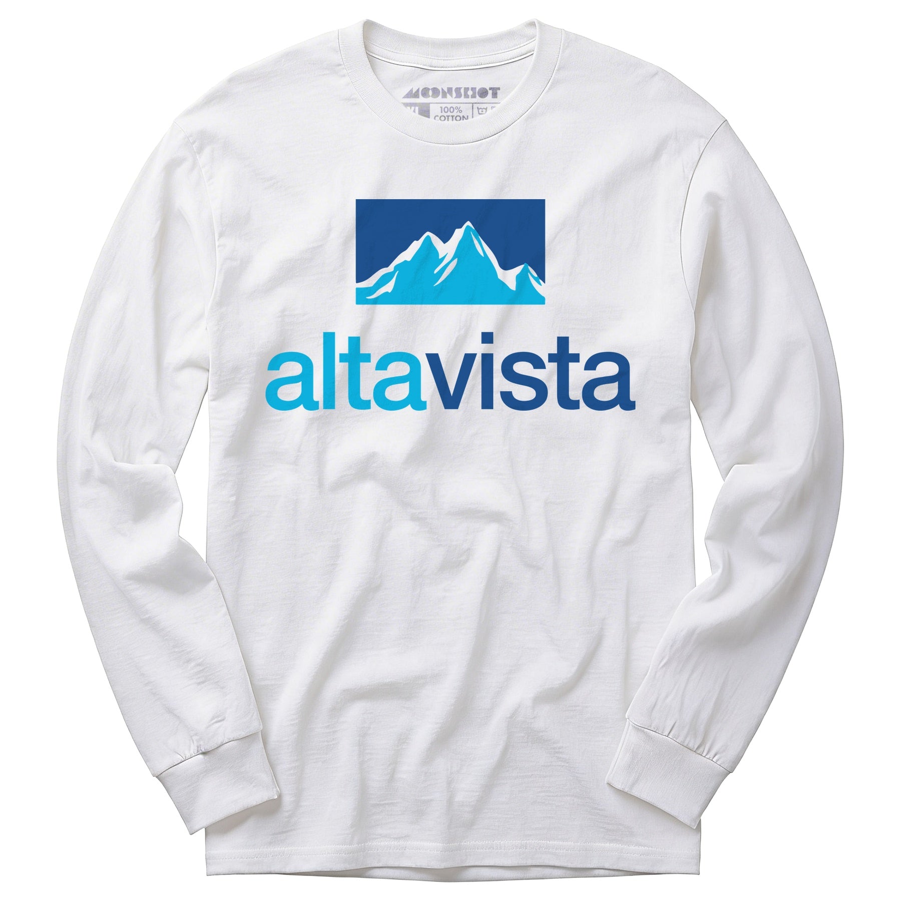 Alta Vista - Vintage Internet - Long Sleeve T-Shirt