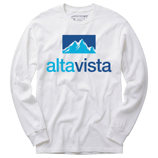 Alta Vista - Vintage Internet - Long Sleeve T-Shirt