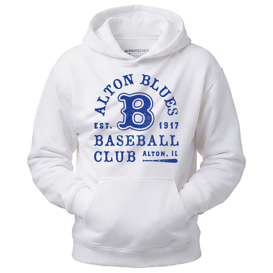 Alton Blues - Illinois - Vintage Defunct Baseball Teams - Unisex Hoodie