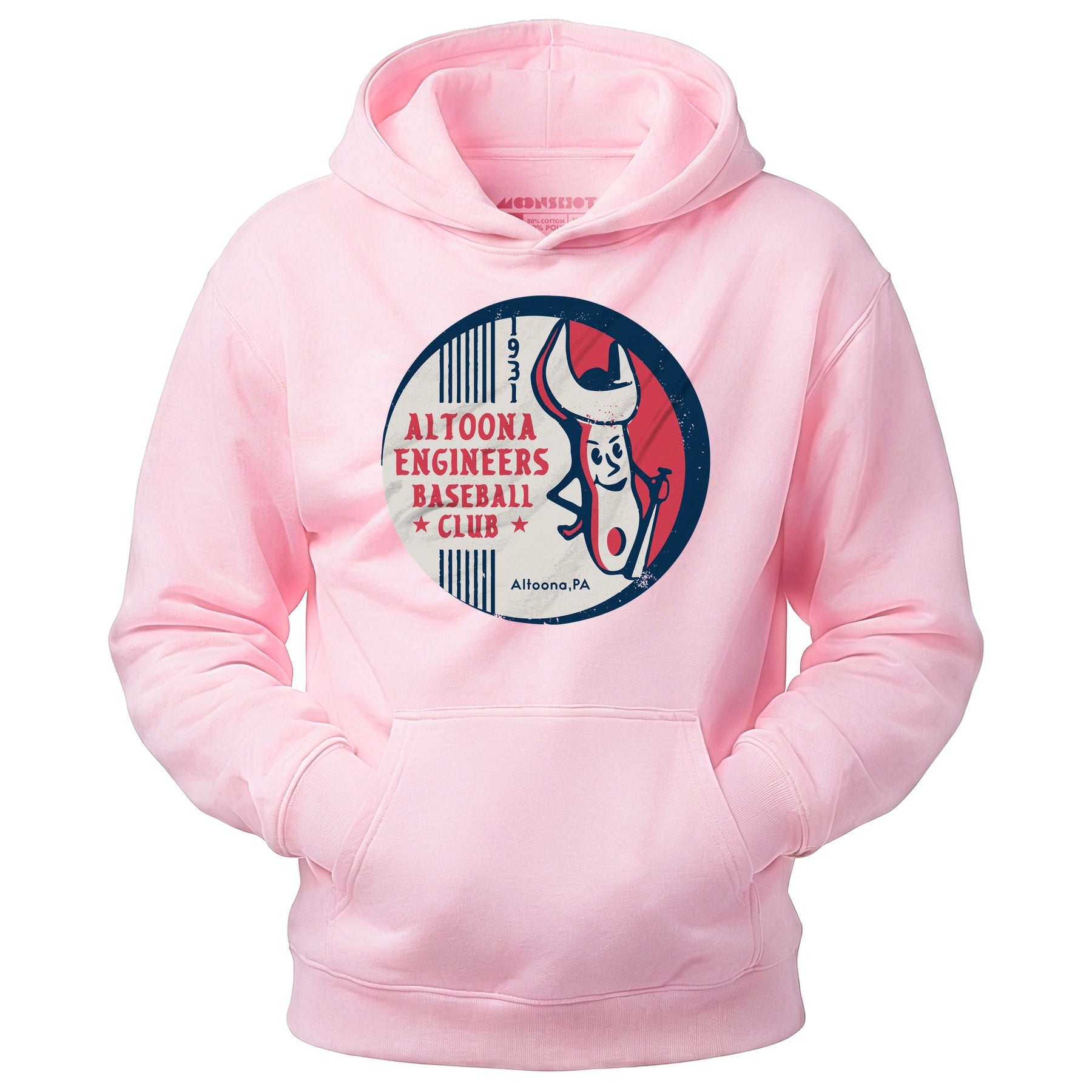 Altoona Engineers - Pennsylvania - Vintage Defunct Baseball Teams - Unisex Hoodie
