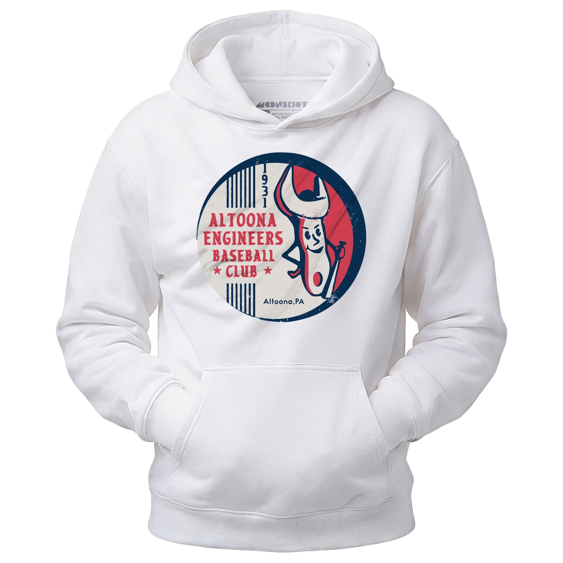 Altoona Engineers - Pennsylvania - Vintage Defunct Baseball Teams - Unisex Hoodie
