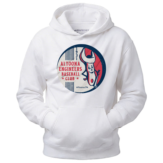 Altoona Engineers - Pennsylvania - Vintage Defunct Baseball Teams - Unisex Hoodie