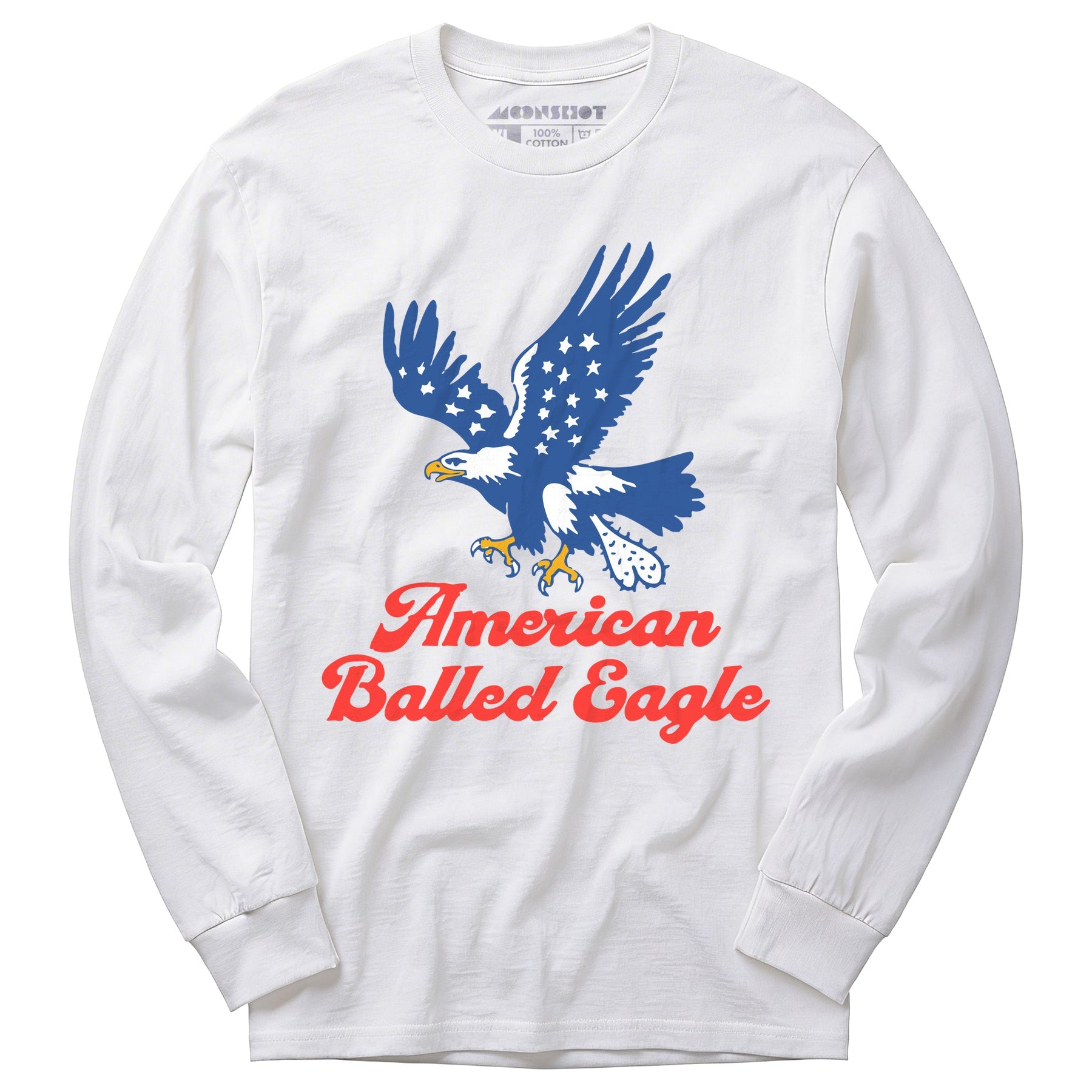 American Balled Eagle - Long Sleeve T-Shirt