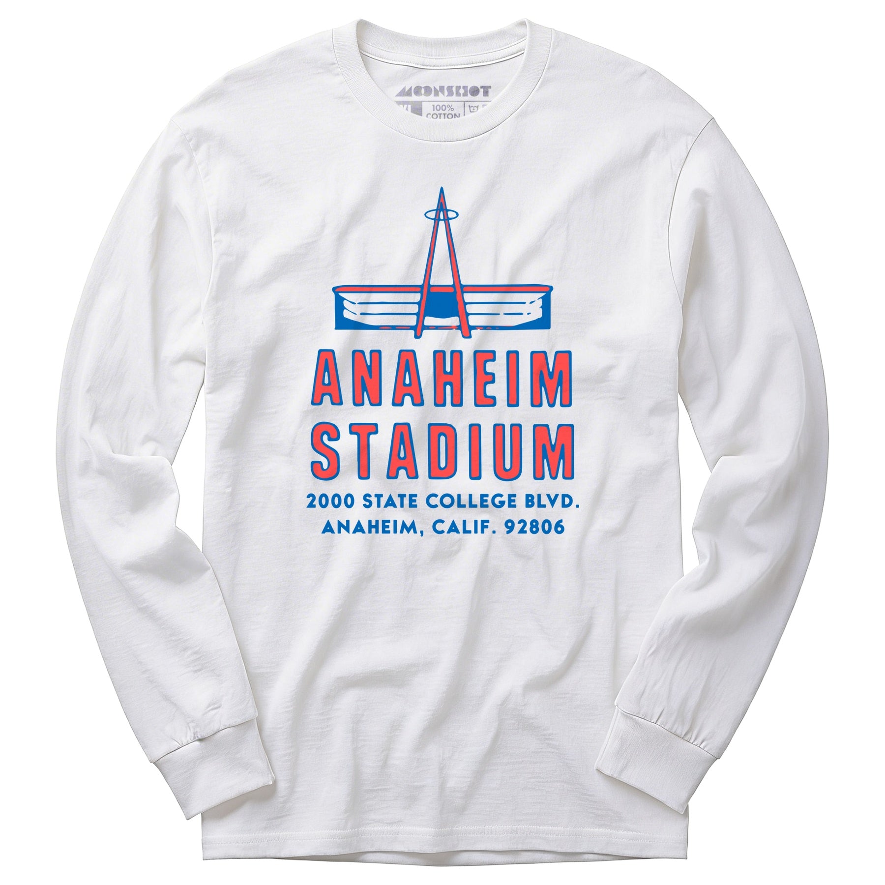 Anaheim Stadium Retro - Long Sleeve T-Shirt