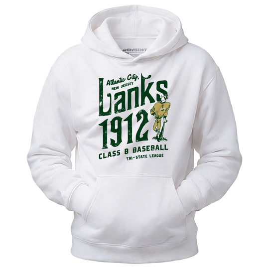 Atlantic City Lanks - New Jersey - Vintage Defunct Baseball Teams - Unisex Hoodie