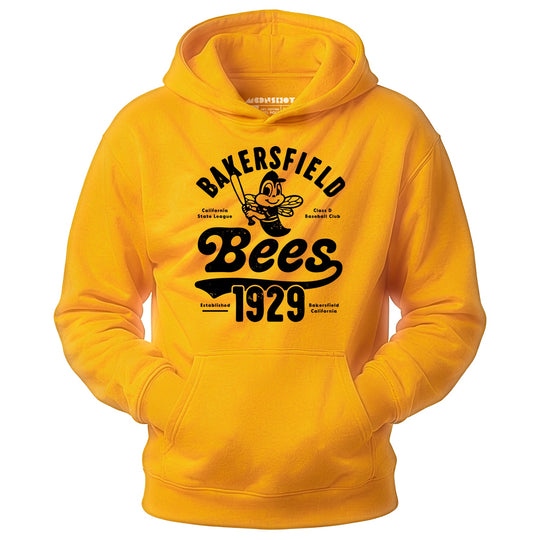 Bakersfield Bees - California - Vintage Defunct Baseball Teams - Unisex Hoodie