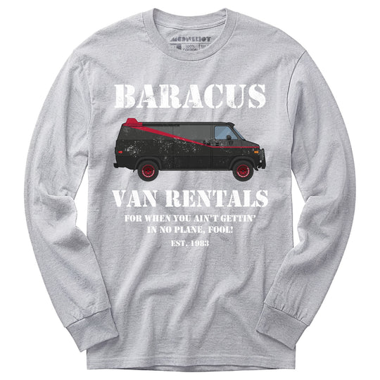 Baracus Van Rentals - Long Sleeve T-Shirt