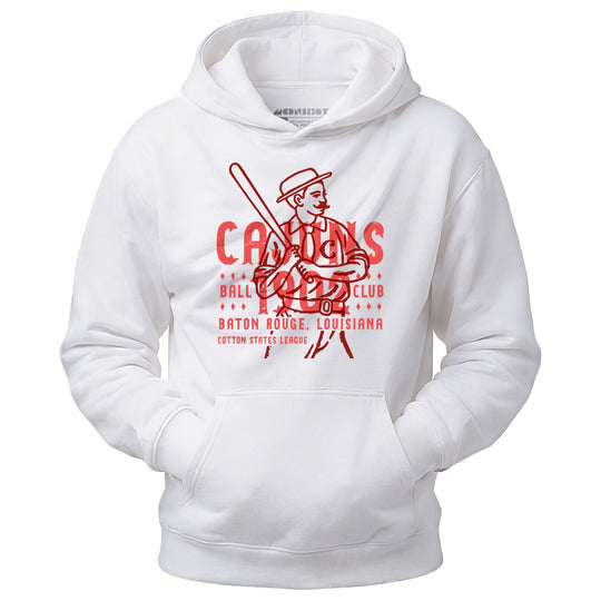 Baton Rouge Cajuns - Louisiana - Vintage Defunct Baseball Teams - Unisex Hoodie