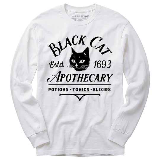 Black Cat Apothecary - Long Sleeve T-Shirt