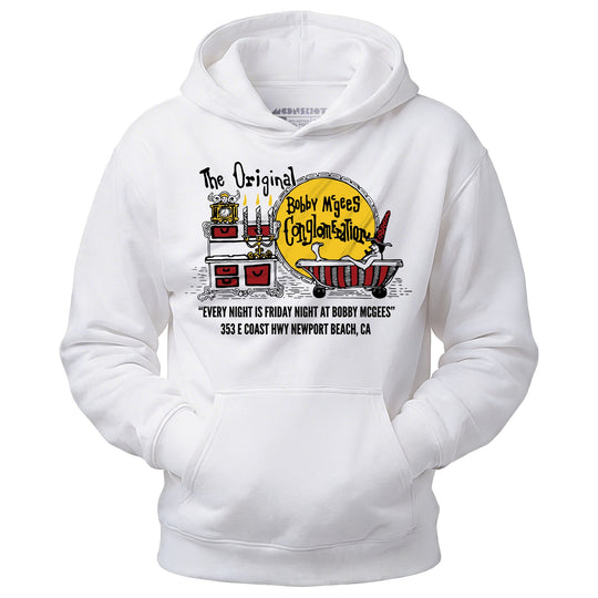 Bobby McGee's - Newport Beach, CA - Vintage Restaurant - Unisex Hoodie