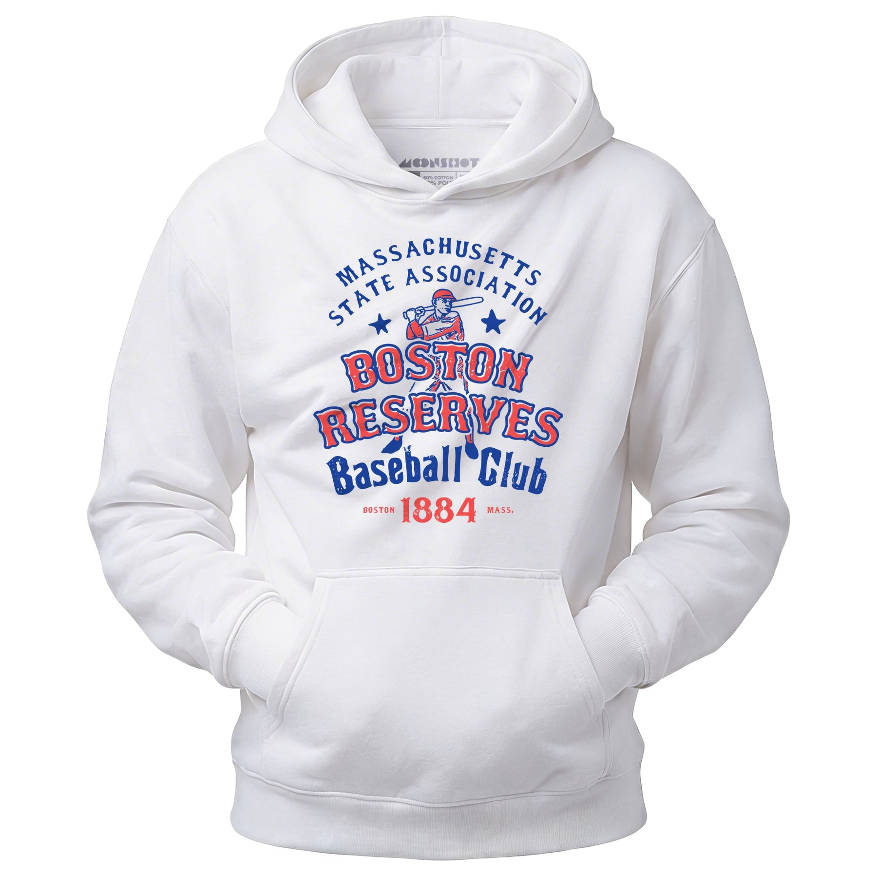 Boston Reserves - Massachusetts - Vintage Defunct Baseball Teams - Unisex Hoodie