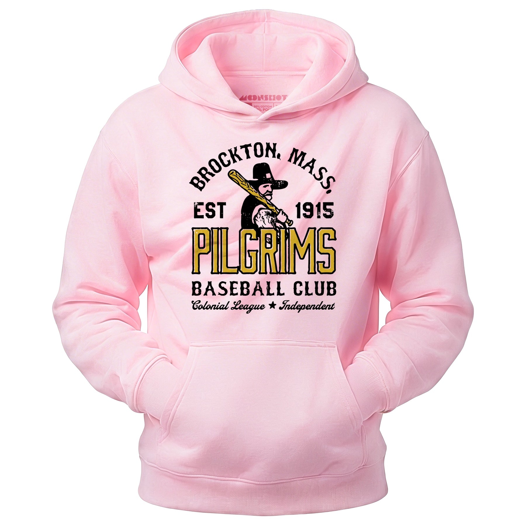 Brockton Pilgrims - Massachusetts - Vintage Defunct Baseball Teams - Unisex Hoodie