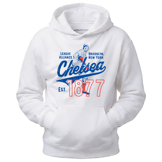 Brooklyn Chelsea - New York - Vintage Defunct Baseball Teams - Unisex Hoodie