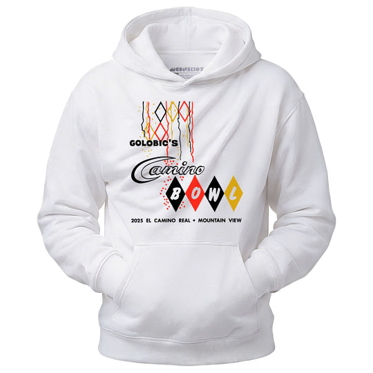Camino Bowl - Mountain View, CA - Vintage Bowling Alley - Unisex Hoodie