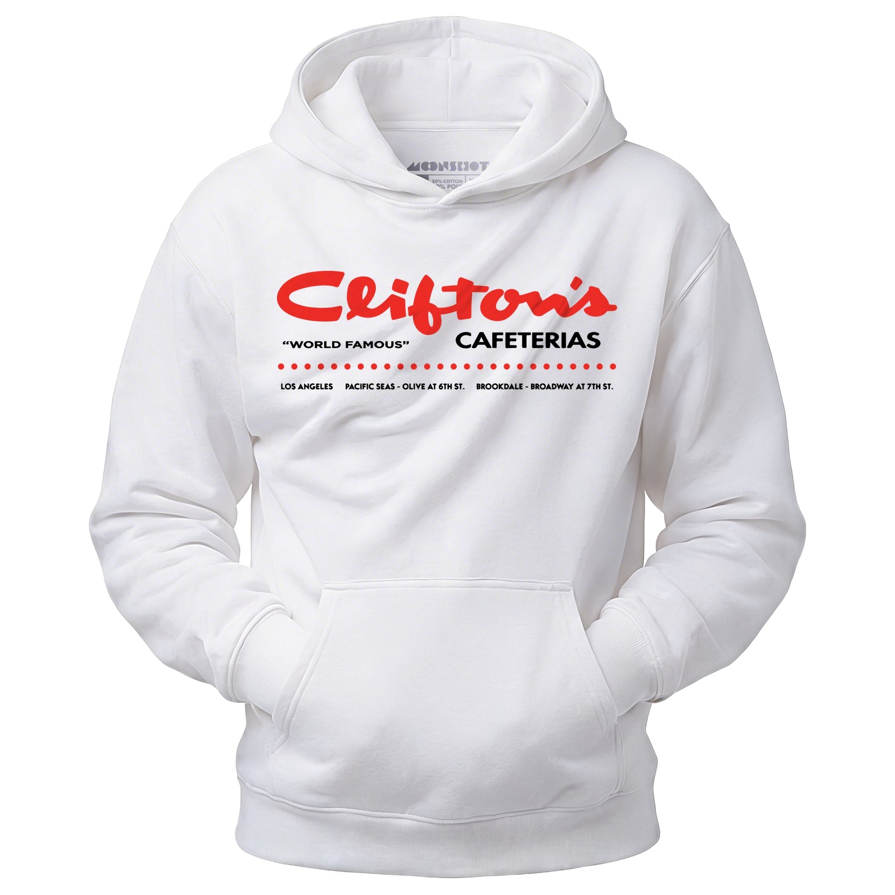 Clifton's Cafeterias - Los Angeles, CA - Vintage Restaurant - Unisex Hoodie