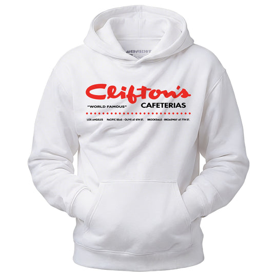 Clifton's Cafeterias - Los Angeles, CA - Vintage Restaurant - Unisex Hoodie