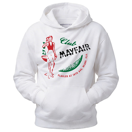 Club Mayfair - Miami, FL - Vintage Restaurant - Unisex Hoodie