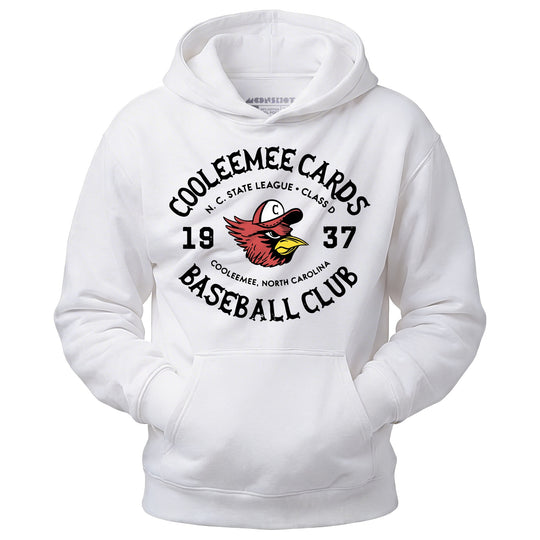 Cooleemee Cards - North Carolina - Vintage Defunct Baseball Teams - Unisex Hoodie