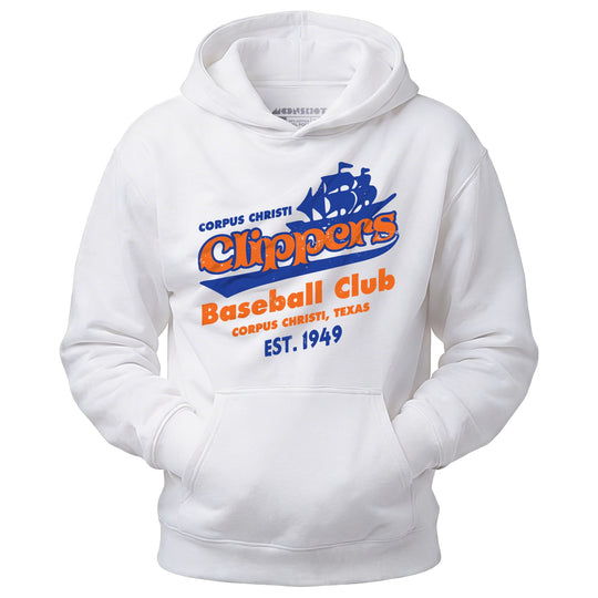 Corpus Christi Clippers - Texas - Vintage Defunct Baseball Teams - Unisex Hoodie