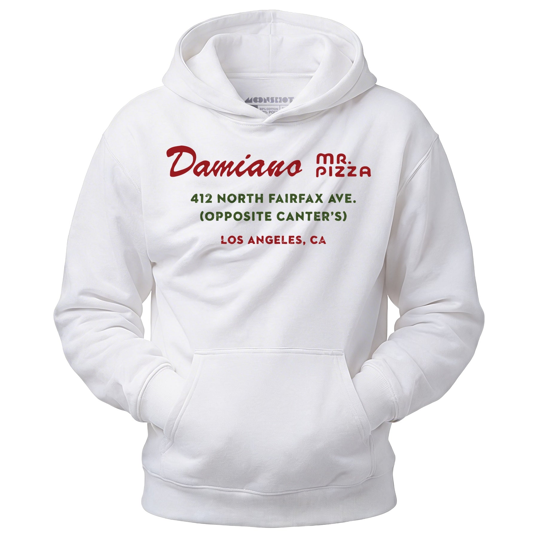 Damiano Mr. Pizza - Los Angeles, CA - Vintage Restaurant - Unisex Hoodie