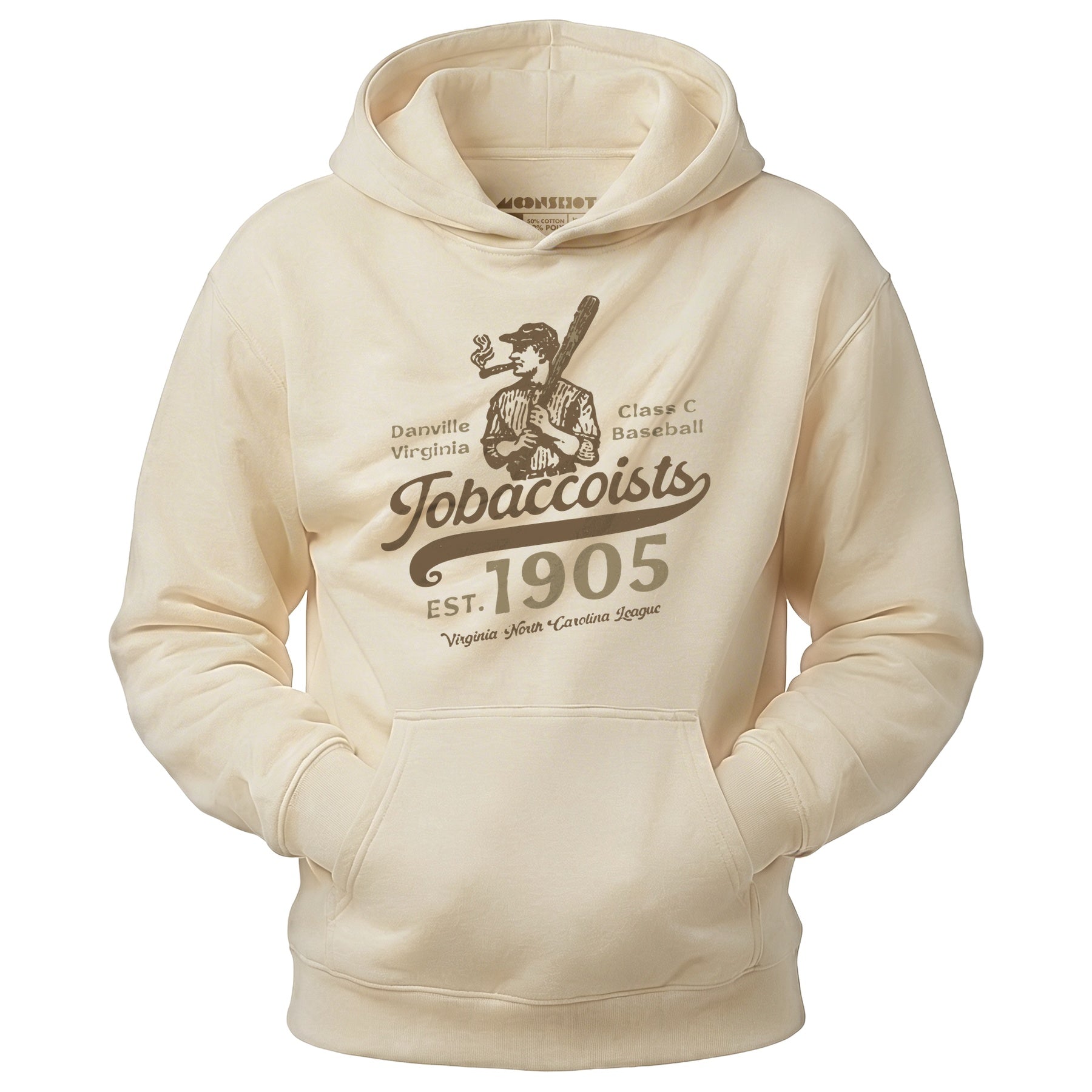 Danville Tobaccoists - Virginia - Vintage Defunct Baseball Teams - Unisex Hoodie