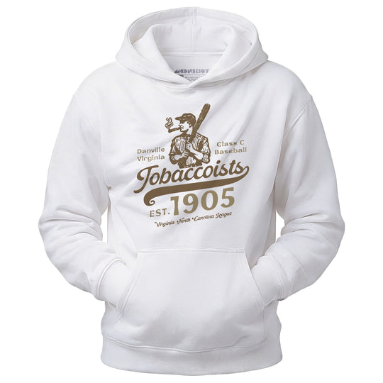 Danville Tobaccoists - Virginia - Vintage Defunct Baseball Teams - Unisex Hoodie