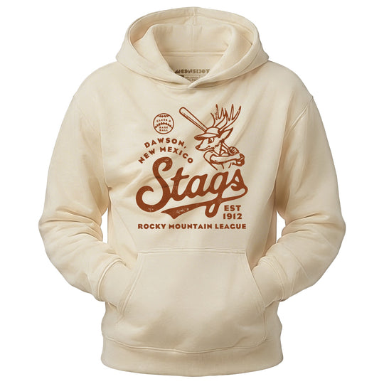 Dawson Stags - New Mexico - Vintage Defunct Baseball Teams - Unisex Hoodie
