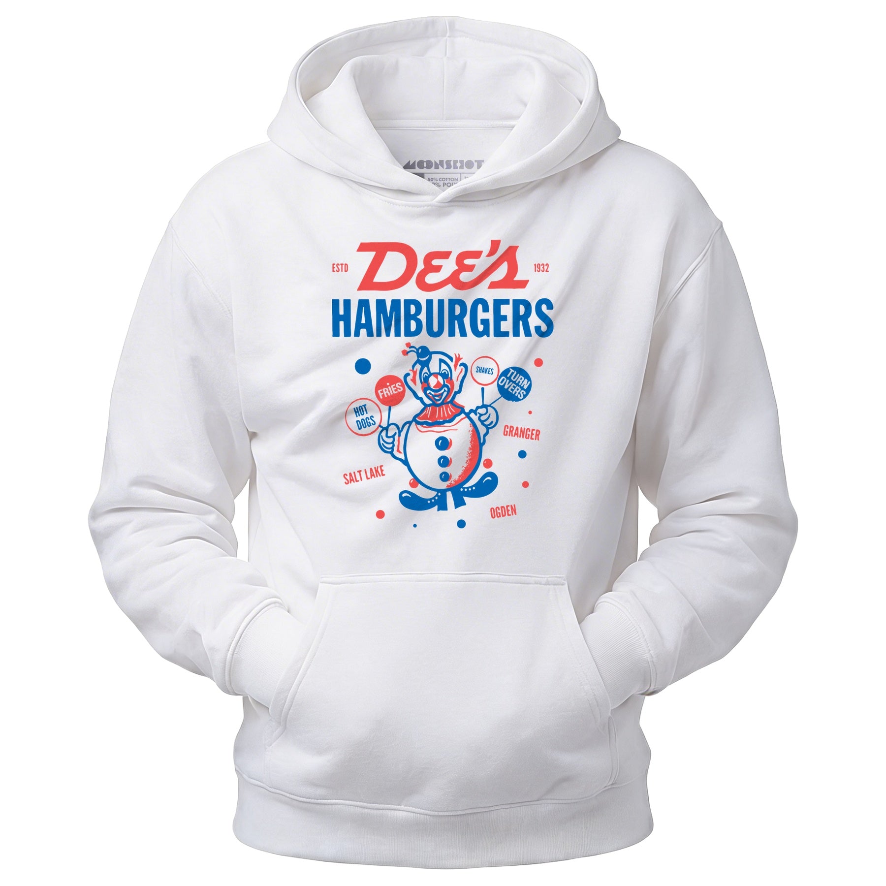 Dee's Hamburgers - Salt Lake City, UT - Vintage Restaurant - Unisex Hoodie