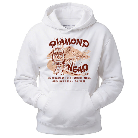 Diamond Head - Saugus, MA - Vintage Tiki Bar - Unisex Hoodie