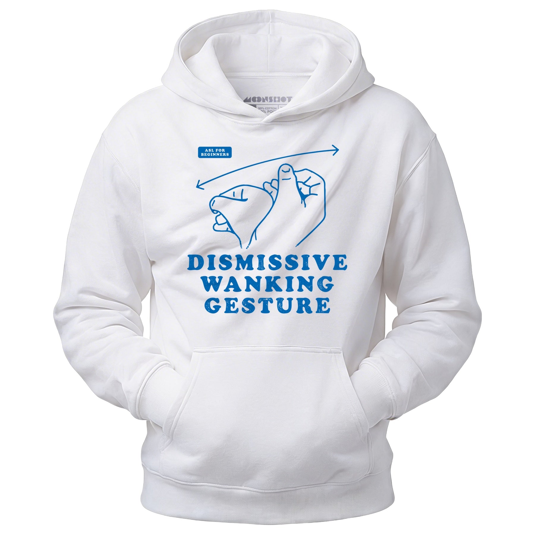 Dismissive Wanking Gesture - Unisex Hoodie