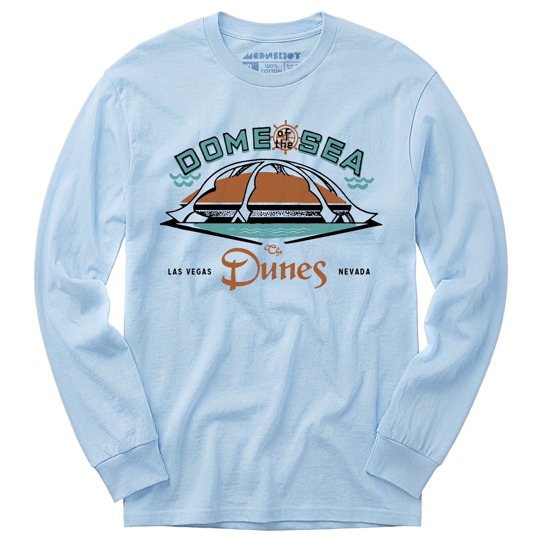 Dome of the Sea at the Dunes - Vintage Las Vegas - Long Sleeve T-Shirt