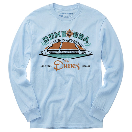 Dome of the Sea at the Dunes - Vintage Las Vegas - Long Sleeve T-Shirt