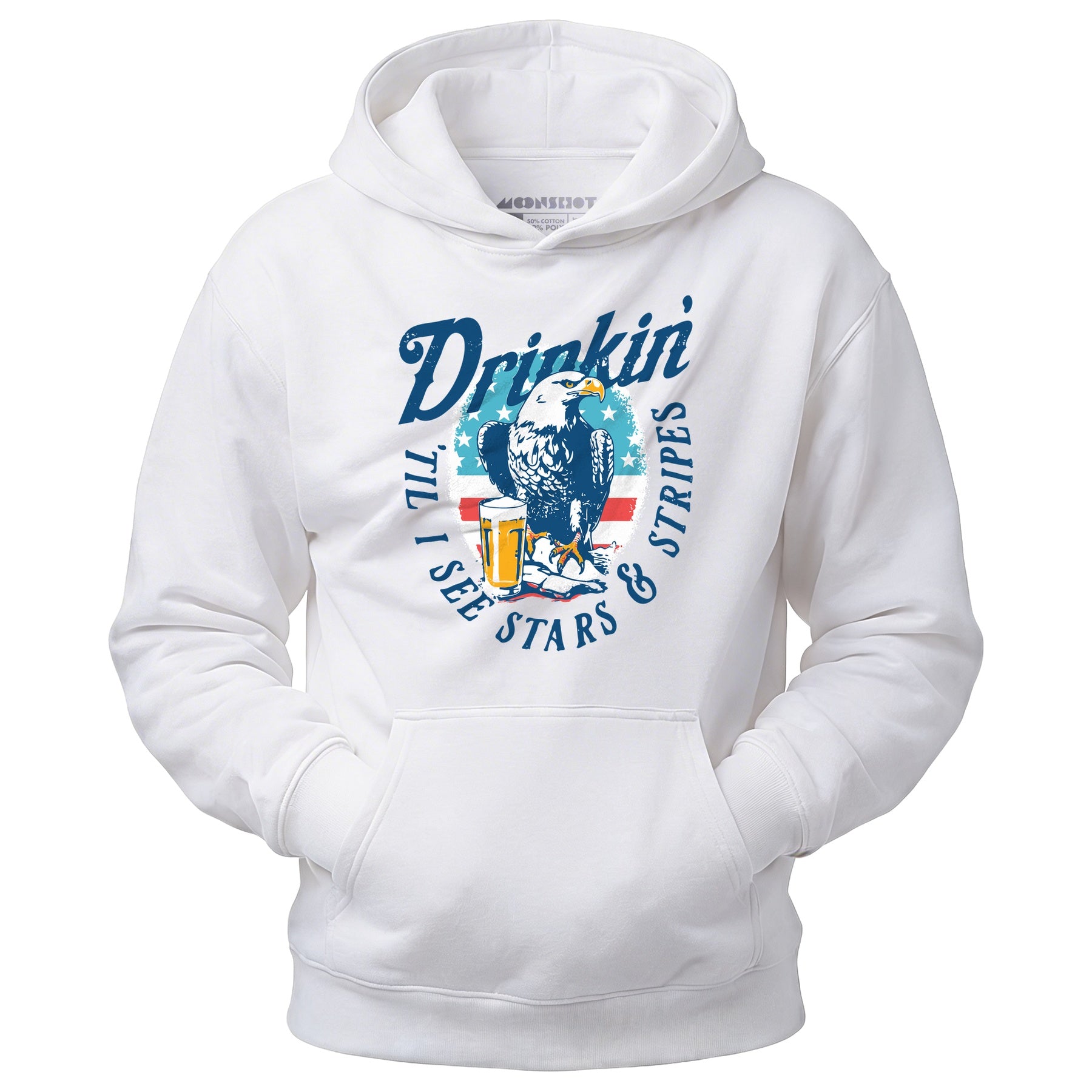 Drinkin' 'Til I See Stars & Stripes - Unisex Hoodie